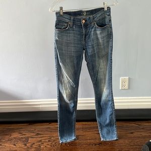 7 for all mankind jeans, size 25
